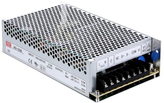 MEAN WELL MEAN WELL AD-155B Průmyslový zdroj se zálohováním, 155W, 27.6V
