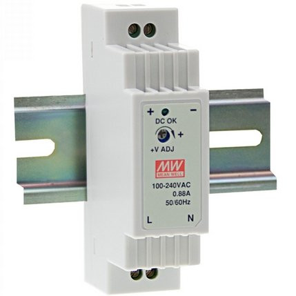 MEAN WELL MEAN WELL DR-15-24 Spínaný zdroj na DIN lištu 15W 24V
