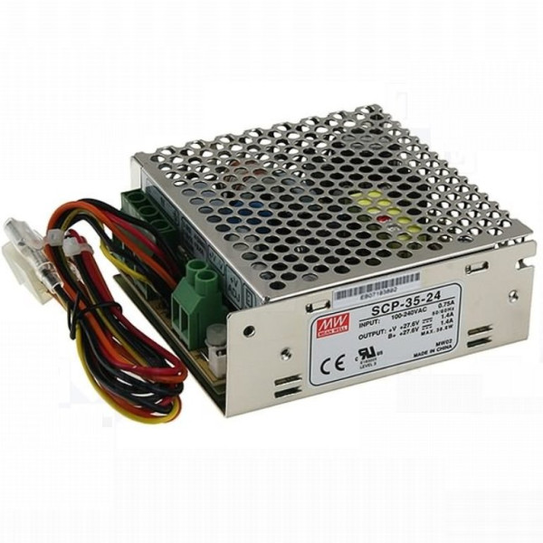 MEAN WELL MEAN WELL SCP-35-24 Spínaný zdroj s funkcí nabíječky (UPS) 35W 24V