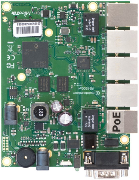 MikroTik MikroTik RouterBOARD RB450Gx4, RouterOS L5