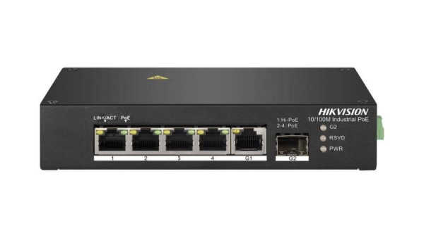 Hikvision Průmyslový PoE switch HIKVISION DS-3T0306P