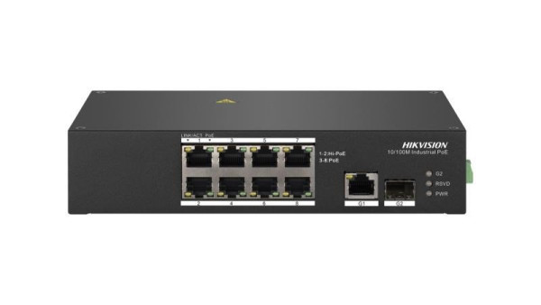 Hikvision Průmyslový Poe switch HIKVISION DS-3T0310HP