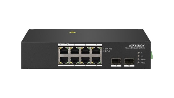 Hikvision Průmyslový Poe switch HIKVISION DS-3T0510HP