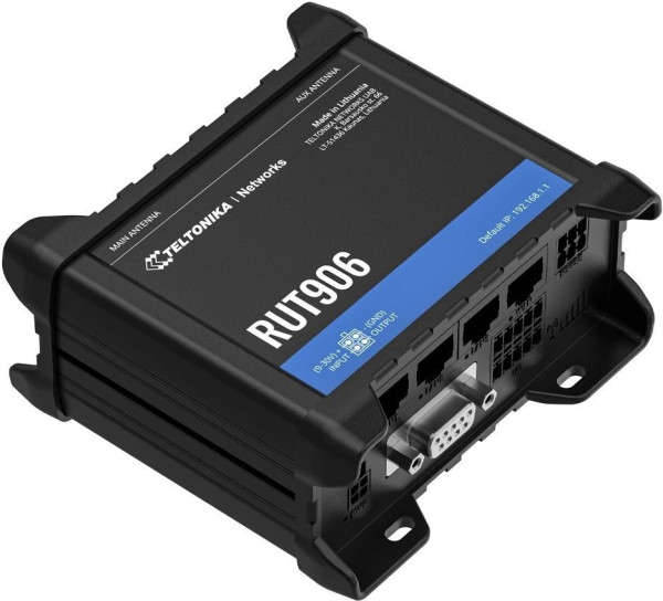 Teltonika Teltonika RUT906 Průmyslový LTE Wi-Fi Router, RS232 a RS485, GPS