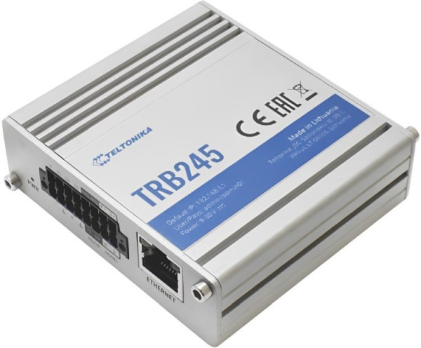 Teltonika Teltonika TRB245 Průmyslový LTE Gateway Router, GPS, I/O, RS232 a RS485