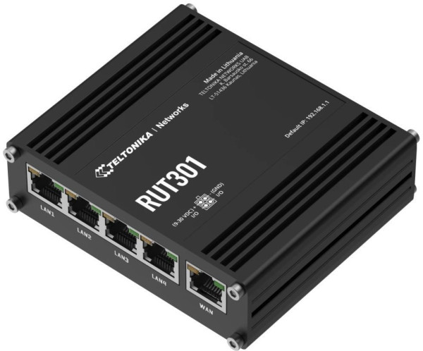 Teltonika Teltonika RUT301 Průmyslový ethernetový router