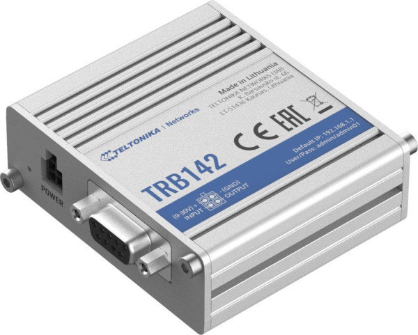 Teltonika Teltonika TRB142 Průmyslová LTE Gateway s RS232