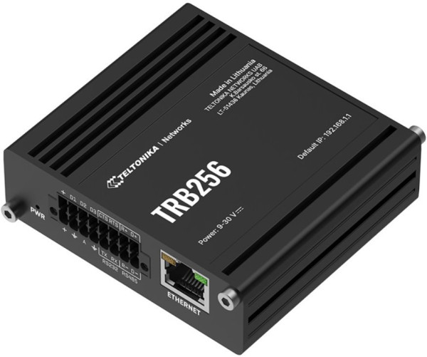 Teltonika Teltonika TRB256 Průmyslový LTE-M1/NB-IoT Gateway Router, GPS, I/O, RS232 a RS485
