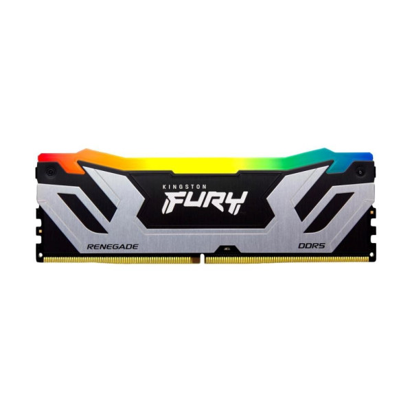 Kingston KINGSTON CUDIMM DDR5 24GB 8400MT/s CL40 FURY Renegade RGB Silver XMP