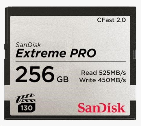 SanDisk SanDisk CFAST 2.0 256GB Extreme Pro (525 MB/s VPG130)