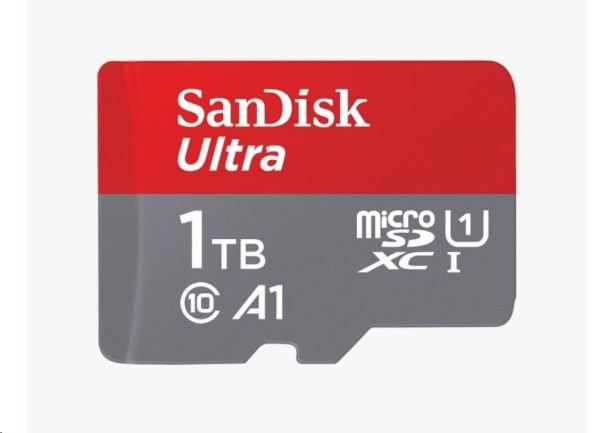 SanDisk SanDisk Micro SDXC karta 1TB Ultra (150 MB/s, A1 Class 10 UHS-I) + adaptér