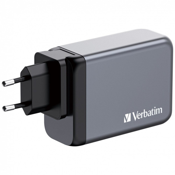 Verbatim VERBATIM GaN Nabíječka do sítě GNC-240, 240W, 3x USB-C, 1x USB