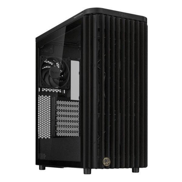 ASUS Taiwan ASUS case PROART PA401 WOOD TG, Mid Tower, ATX, 1xUSB-C Gen2x2, 2xUSB 3.0, 2x 160mm Fan, 1x 120mm Fan, černá