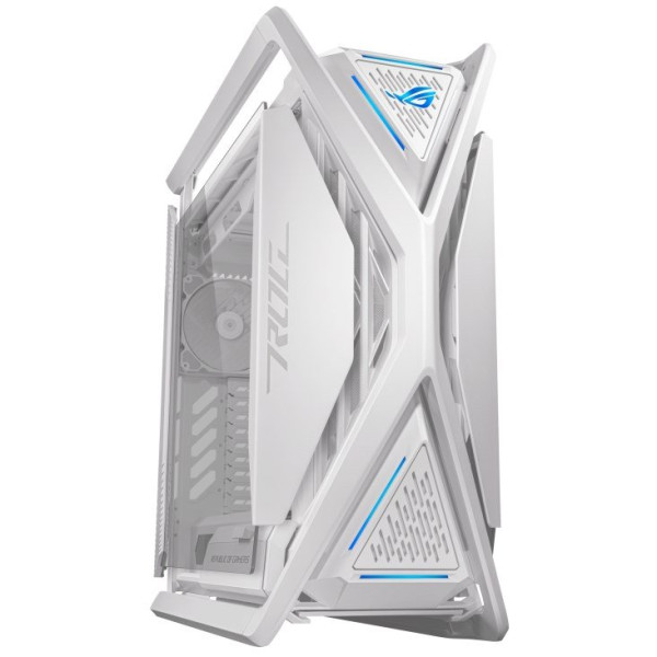 ASUS Taiwan ASUS case ROG HYPERION (GR701) WHITE, Big Tower, průhledná bočnice, bílá