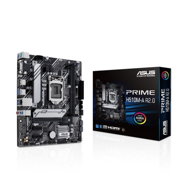 ASUS Taiwan ASUS MB Sc LGA1200 PRIME H510M-A R2.0, Intel H470, 2xDDR4, 1xDP, 1xHDMI, 1xVGA, mATX