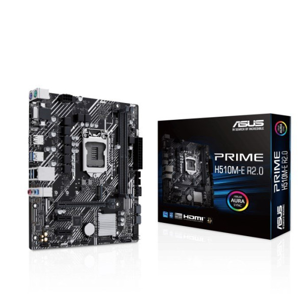ASUS Taiwan ASUS MB Sc LGA1200 PRIME H510M-E R2.0, Intel H470, 2xDDR4, 1xDP, 1xHDMI, 1xVGA, mATX