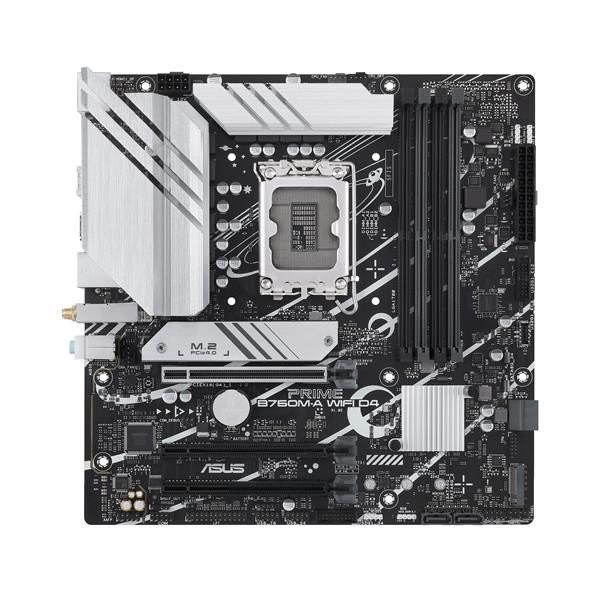 ASUS Taiwan ASUS MB Sc LGA1700 PRIME B760M-A WIFI D4, Intel B760, 4xDDR4, 1xDP, 2xHDMI, WI-FI, mATX