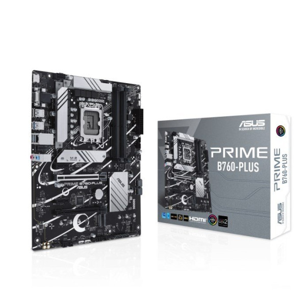ASUS Taiwan ASUS MB Sc LGA1700 PRIME B760-PLUS, Intel B760, 4xDDR5, 1xDP, 1xHDMI, 1xVGA, ATX
