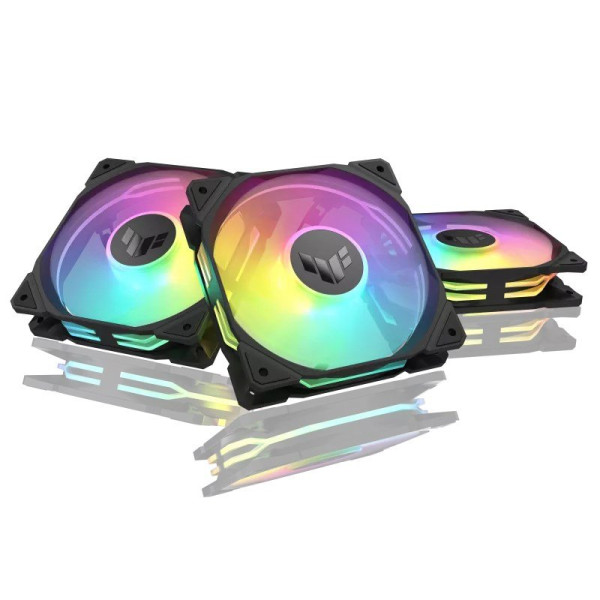 ASUS Taiwan ASUS ventilátor TUF GAMING TR120 ARGB Reverse, 3x120mm, černá