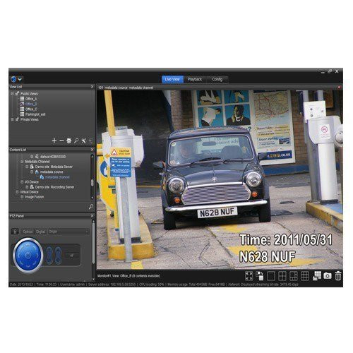 NUUO Taiwan Licence NUUO Crystal SPZ pro 1 kameru + VIT LPR Parking (+1)