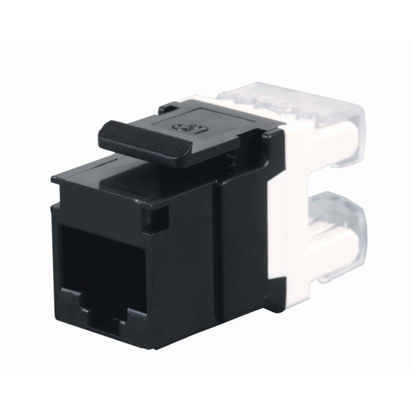 Solarix Solarix Zařezávací keystone Solarix CAT5E UTP RJ45 SXKJ-5E-UTP-BK