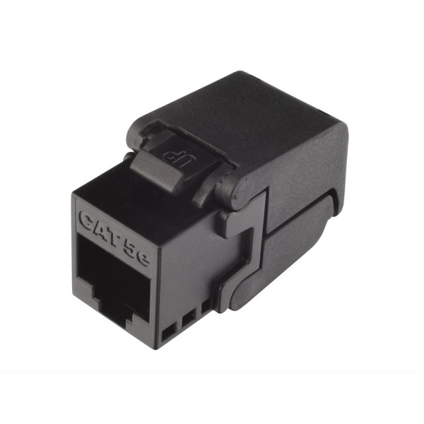 Solarix Solarix Samořezný keystone Solarix CAT5E UTP SXKJ-5E-UTP-BK-SA