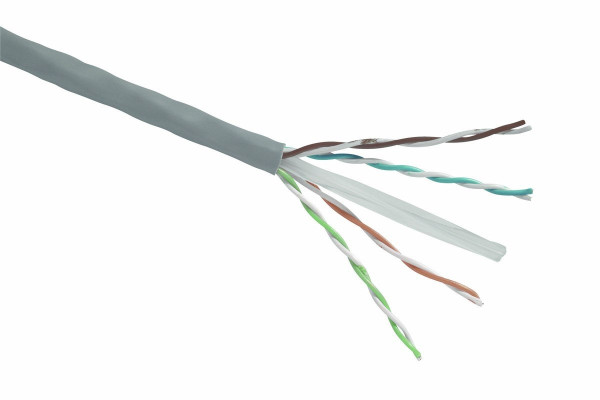 Solarix Solarix Instalační kabel Solarix CAT6 UTP PVC E<sub>ca</sub> 500m/cívka SXKD-6-UTP-PVC
