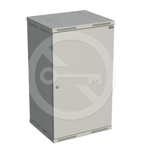 Solarix Solarix Rozvaděč nástěnný SENSA 21U 600mm, dveře plech, RAL 7035, SENSA-21U-66-21-G