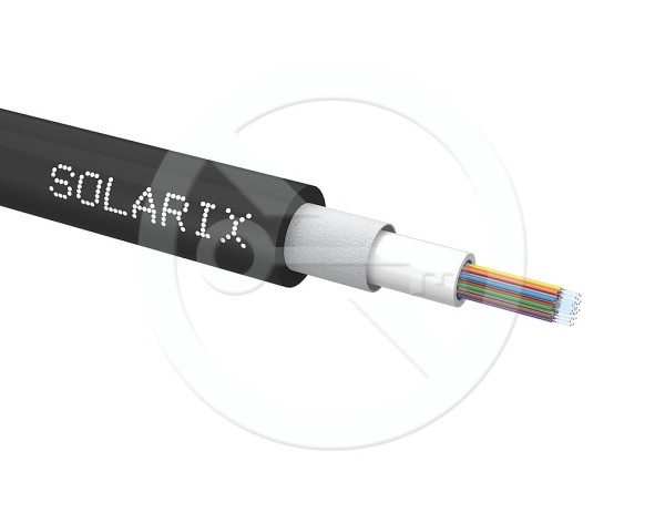 Solarix Solarix Univerzální kabel CLT Solarix 24vl 9/125 LSOH E<sub>ca</sub> černý SXKO-CLT-24-OS-LSOH