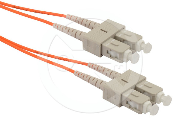 Solarix Solarix Patch kabel Solarix 50/125 SCupc/SCupc MM OM2 2m duplex SXPC-SC/SC-UPC-OM2-2M-D