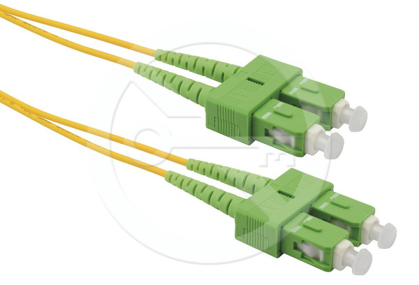 Solarix Solarix Patch kabel 9/125 SCapc/SCapc SM OS 1m duplex SXPC-SC/SC-APC-OS-1M-D