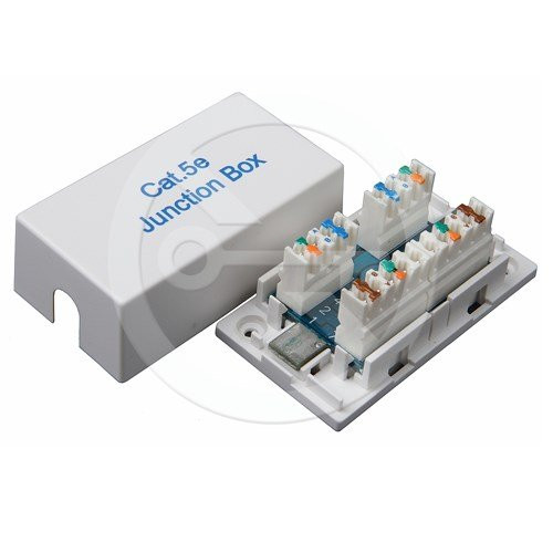 Solarix Solarix Spojovací box CAT5E UTP 8p8c LSA+/Krone KRJ45-VEB5