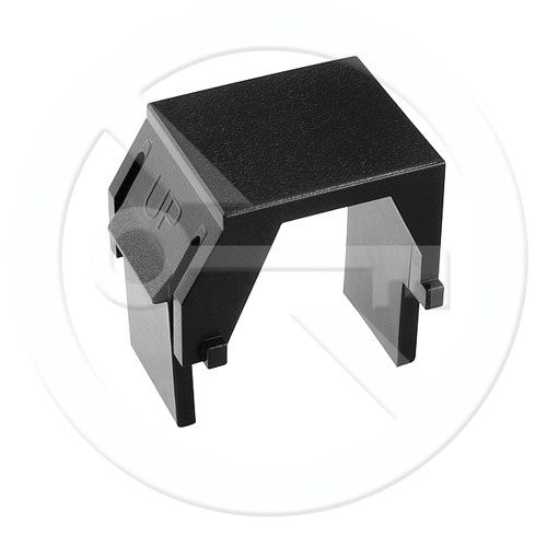 Solarix Solarix Keystone záslepka do modulárních patch panelů nebo zásuvek černá SXKJ-0-BK