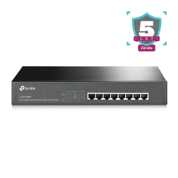TP-LINK Czech, s. r. o. TP-Link TL-SG1008MP PoE Switch