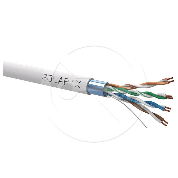 Solarix Solarix Kabel licna Solarix CAT5E FTP PVC šedý 305m/box SXKL-5E-FTP-PVC-GY
