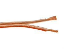 goobay goobay Kabel k reproduktorům, 2x 1,5mm2, OFC měď, trasparentní, 100m