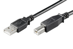 goobay goobay USB 2.0 kabel A-B, 0,25m, černý