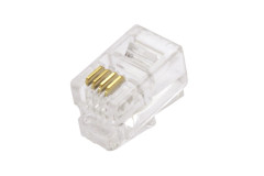 Ostatní Konektor telefonní RJ9 (4/4), 10ks