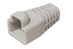Ostatní DATACOM Krytka konektoru RJ45 na kulatý kabel, s ochranou západky, 1ks, šedá