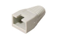 Ostatní DATACOM Krytka konektoru RJ45 na kulatý kabel, s výřezem,  1ks, šedá