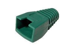 Ostatní DATACOM Krytka konektoru RJ45 na kulatý kabel, s výřezem,  1ks, zelená