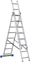 G21 G21 Žebřík třídílný 5,1m 3x8 příček
