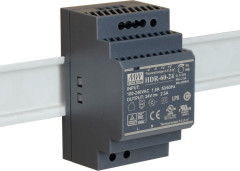 MEAN WELL MEAN WELL HDR-60-12 Průmyslový zdroj na DIN lištu, 60W, 12V