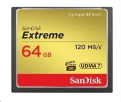 SanDisk SanDisk Compact Flash 64GB Extreme (R:120/W:85 MB/s) UDMA7