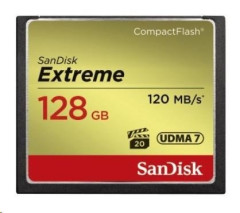 SanDisk SanDisk Compact Flash Card 128GB Extreme (R:120/W:85 MB/s UDMA7)