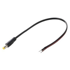 CCTV-RX Taiwan Napájecí kabely ke kamerám samec plug