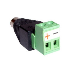 CCTV-RX Taiwan Napájecí konektor se svorkovnicí pro zdroj