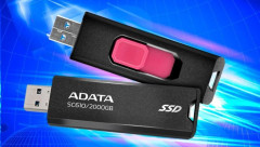 ADATA ADATA Externí SSD 500GB SC610, USB-A 3.2, černá