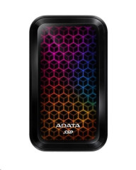 ADATA ADATA External SSD 512GB SE770G USB 3.0 černá/žlutá LED RGB