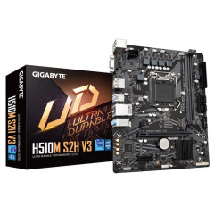 Gigabyte GIGABYTE MB Sc LGA1200 H510M S2H V3, Intel H470, 2xDDR4, 1xDP, 1xHDMI, 1xVGA, mATX
